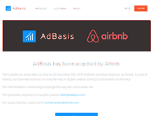 Tablet Screenshot of adbasis.com